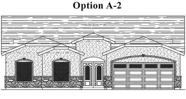 new home floor plan option 2