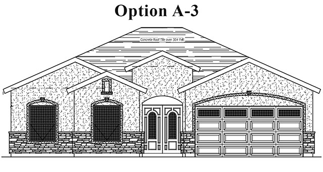 new home floor plan option 3